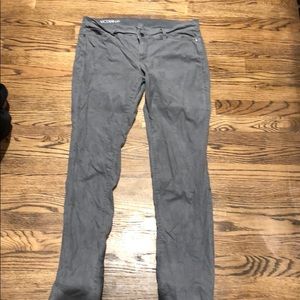 Ann Taylor corduroy pants in gray